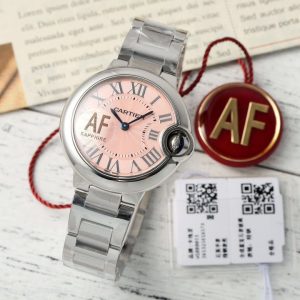 Cartier Ballon Bleu 33mm 1:1 Super Clone Watch with Cash on Delivery 1052276520 - front view
