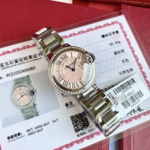 Exquisite Cartier Ballon Bleu Super Clone Watch with Cash on Delivery 1132265247 - front view