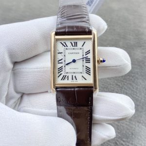 Cartier Tank Louis Super Clone AAA Replica Watch with Automatic Movement 1137459677 - front view