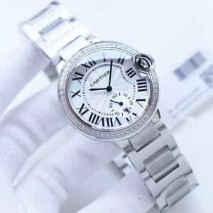 Cartier Ballon Bleu Super Clone Luxury Replica Watch with COD 1134332266 - side view