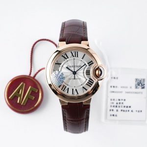 Cartier Ballon Bleu 33mm Super Clone Watch with Swiss Movement 1129417914 - front view