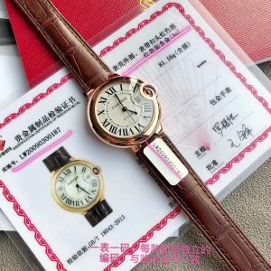 Cartier Ballon Bleu 36mm Super Clone Watch with Cash on Delivery 1030685517 - front view