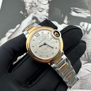 Cartier Ballon Bleu 1:1 Super Clone & Luxury Replica Watch 1135589566 - front view