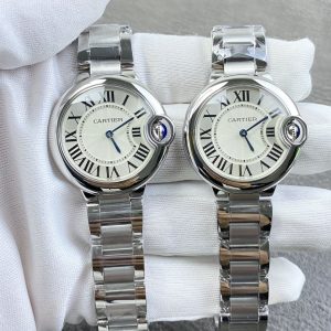 Cartier Ballon Bleu 33mm Super Clone Ladies Watch with Swiss Quartz 1089849784 - front view
