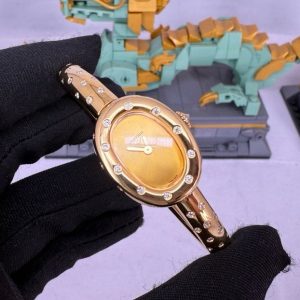 Cartier Baignoire Super Clone Rose Gold Luxury Replica Watch 1096500143 - front view