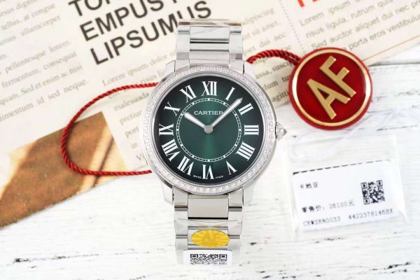 Cartier London 36mm Super Clone Watch with Cash on Delivery 1067690607 - front view