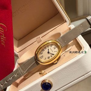 Cartier Baignoire Ladies Super Clone Watch with Cash on Delivery 1138189584 - front view