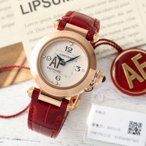 Cartier Pasha de Cartier 30mm Super Clone Watch for Women 1027542554 - front view