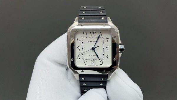Cartier Santos Super Clone Watch | Luxury Cash on Delivery 1031999113 - front view | Cartier