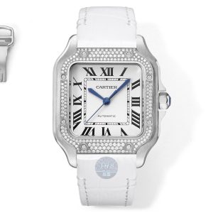 Cartier Santos Super Clone Watch | Luxury Replica with Cash on Delivery 979720368 - front view | Cartier