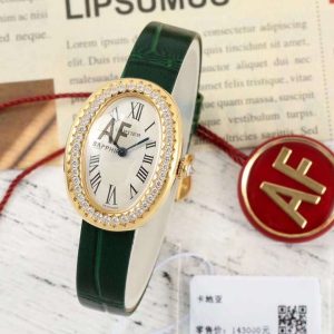Cartier Baignoire Super Clone & AAA Replica Watch with COD 1038825123 - front view