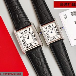 Luxury Cartier Tank Solo Super Clone Watch with Cash on Delivery 1110019649 - front view | Cartier