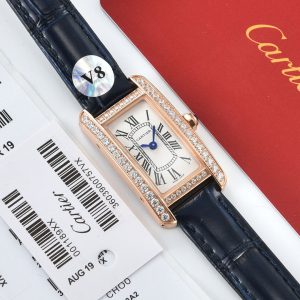 Cartier Tank Américaine Super Clone AAA Replica Watch for Women 1135890259 - side view | Cartier