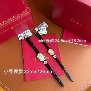 Cartier Mini Baignoire Super Clone: Premium Luxury Replica Watch for Women 1096586042 - side view