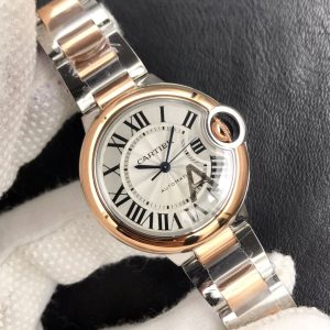 Cartier Ballon Bleu 33mm Super Clone Watch with Cash on Delivery 1131028832 - side view