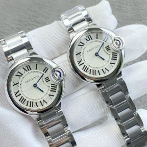 Cartier Ballon Bleu 33mm Super Clone Ladies Watch with Swiss Quartz 1089849784 - side view
