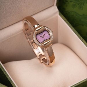 Cartier Baignoire 25mm Diamond 18K Gold Super Clone Ladies Watch 1138994836 - side view