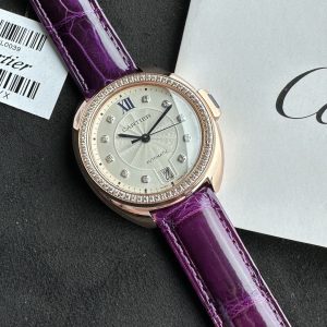 Cartier Clé de Cartier 35mm Super Clone Watch with Cash on Delivery 1040893775 - side view