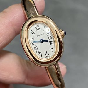 Cartier Baignoire 18K Gold Super Clone Watch for Women | AAA Replica 1130233894 - side view | Baignoire