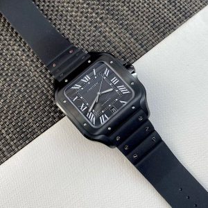 Cartier Santos WSSA0039 Premium Super Clone Watch with Cash on Delivery 1054874114 - side view | Cartier