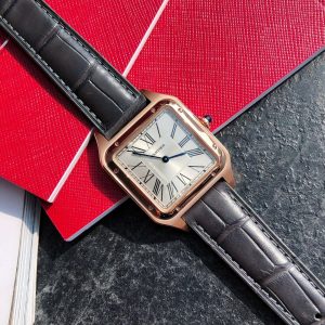 Cartier Santos Super Clone Luxury Replica Watch with Cash on Delivery 1114849239 - side view | Cartier