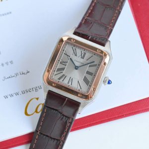 Cartier Santos-Dumont Super Clone Watch with Cash on Delivery 1119272049 - side view | Cartier