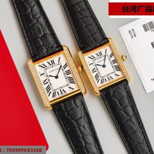 Luxury Cartier Tank Solo Super Clone Watch with Cash on Delivery 1110019649 - back view | Cartier
