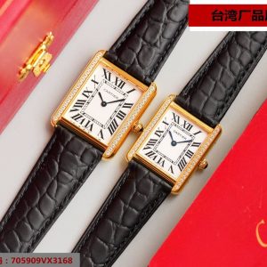 Luxury Cartier Tank Solo Super Clone Watch with Cash on Delivery 1110019649 - macro shot | Cartier