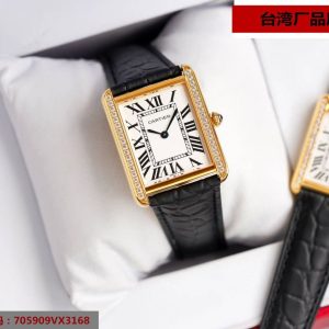 Luxury Cartier Tank Solo Super Clone Watch with Cash on Delivery 1110019649 - front view | Cartier
